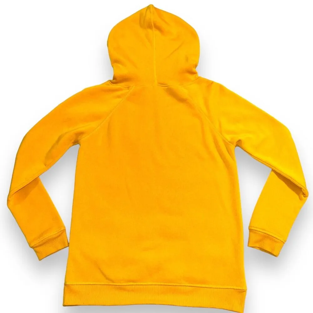 Ardene Womens Hoodie Hooded Sweatshirt Cute But Psycho Mustard Yellow Small - Image 7