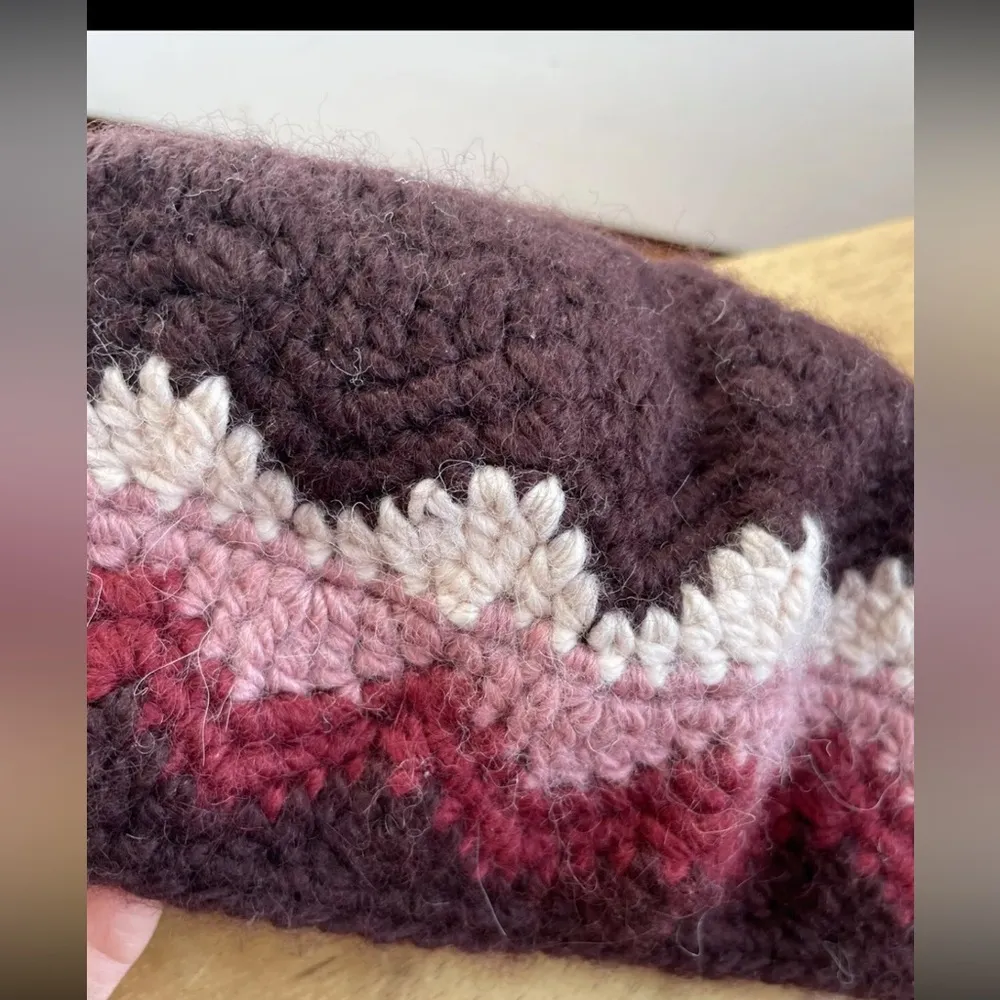 Vintage J Crew  Hand Knit Womens Beanie Hat Lorelai Gilmore Style Wool Alpaca - Image 6