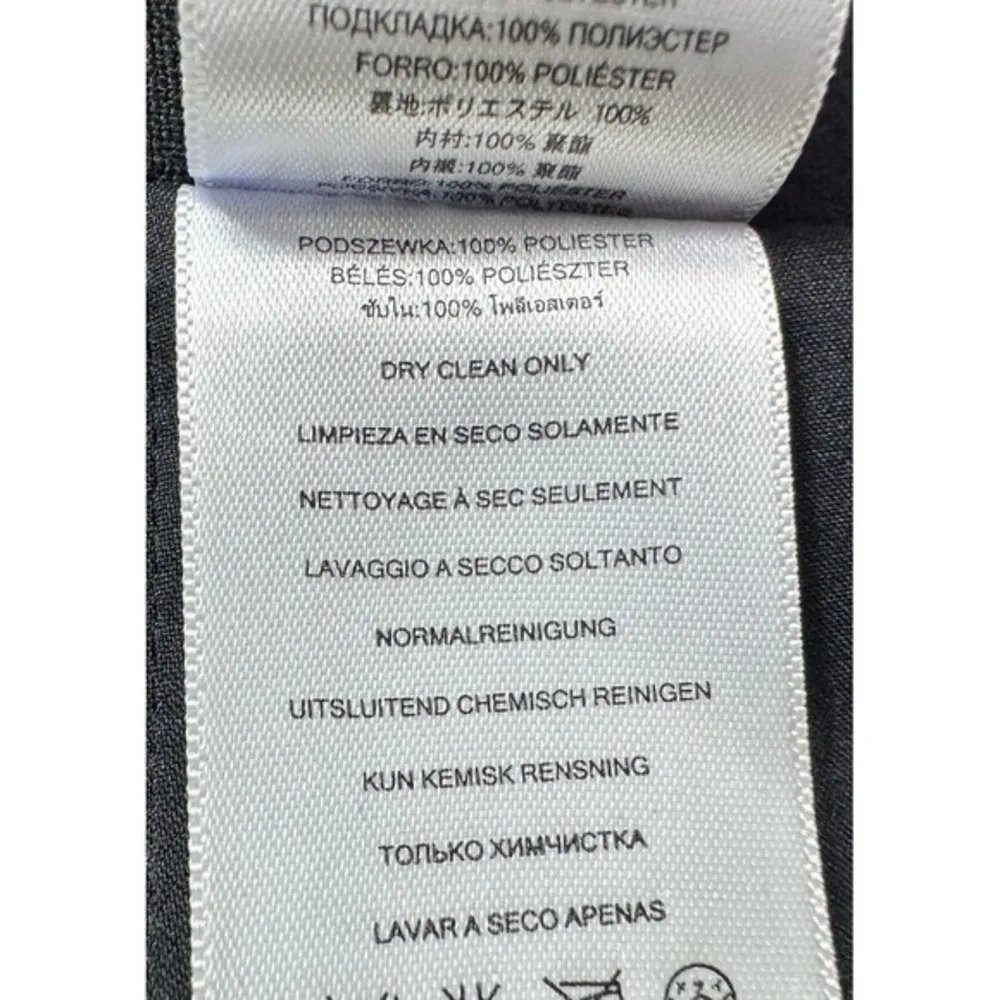 Michael Kors Women's Mini Skirt Black Size 0 A-Line Side Zip Stretch Lined Skirt - Image 5