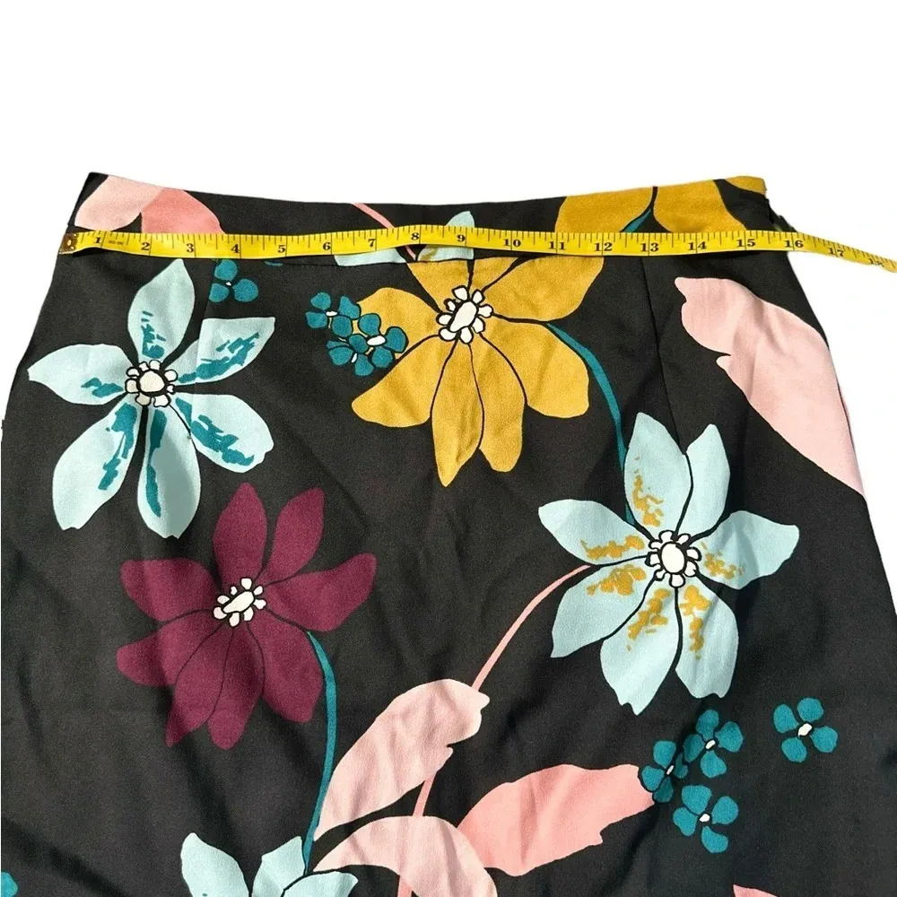 Who What Where women's size 8 floral midi skirt - Image 2