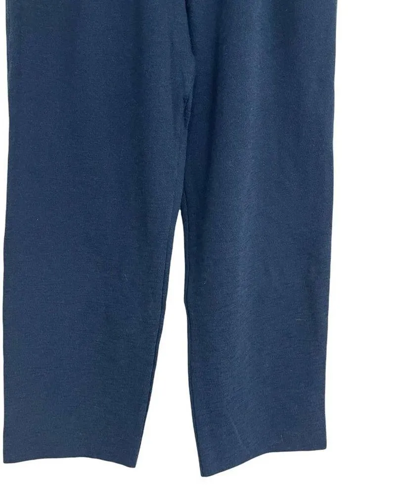 FREE PEOPLE MOVEMENT Surfside Joggers Navy Neon Orange Bungee Cord NWT SZ Small - Image 9