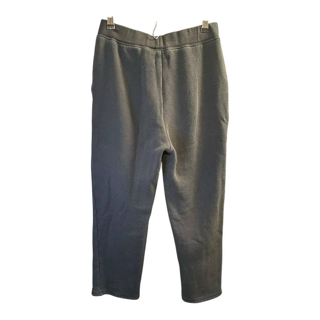 Madewell MWL Black Fleece Sweatpants Women’s Small | Cozy Lounge Joggers‎ - Image 2