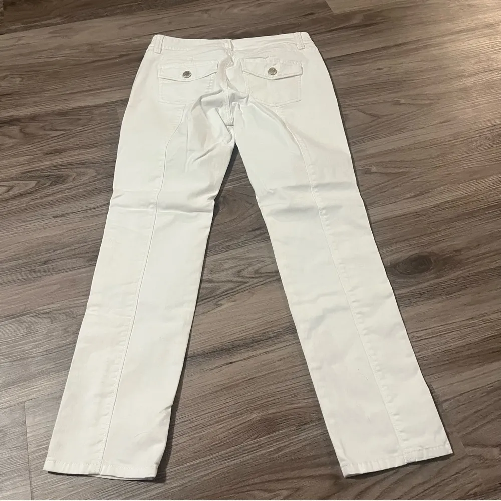 White House Black Market White Slim Ankle Jeans; 4R - Image 11