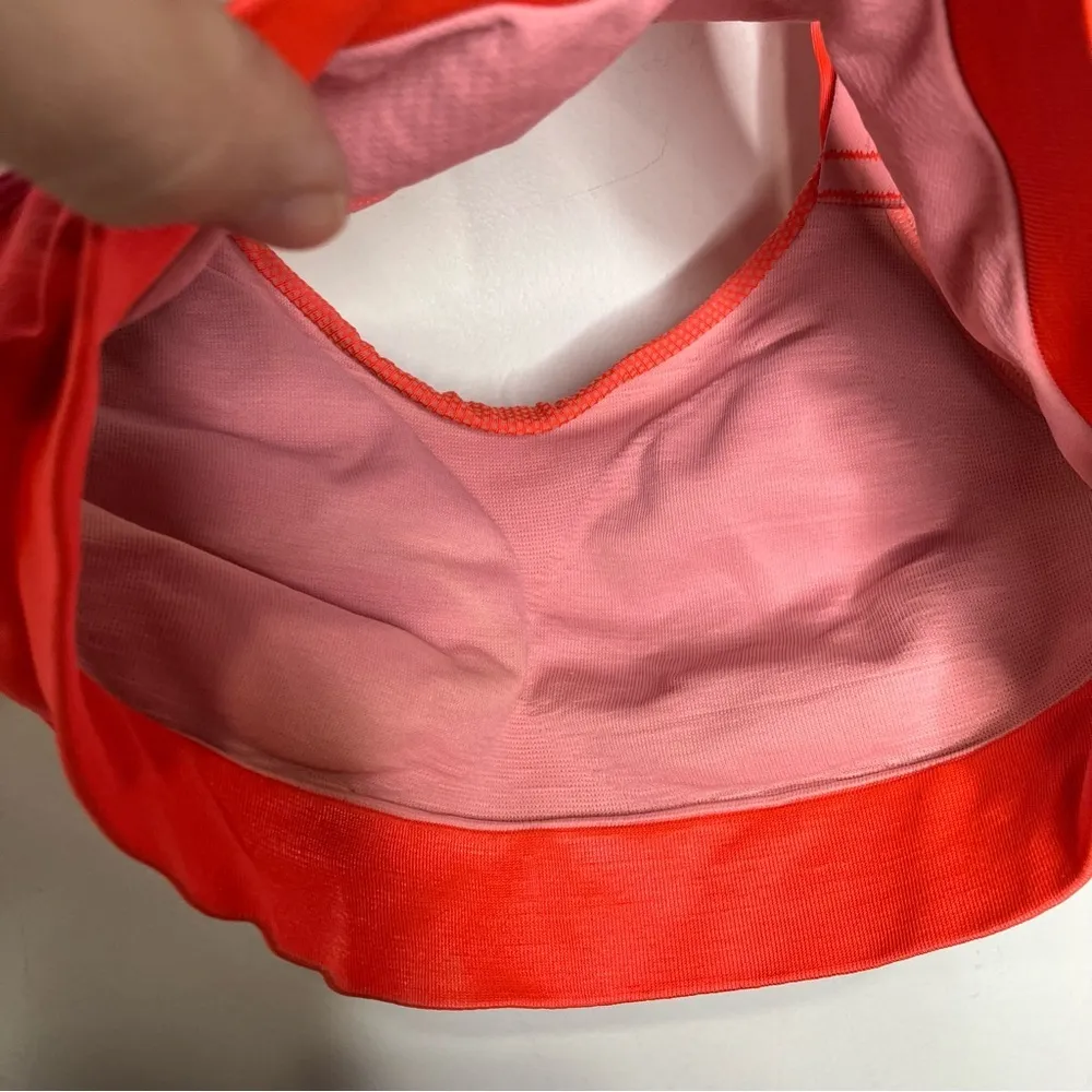 Athleta sports bra‎ double straps bright activewear athletic casual size small - Image 5