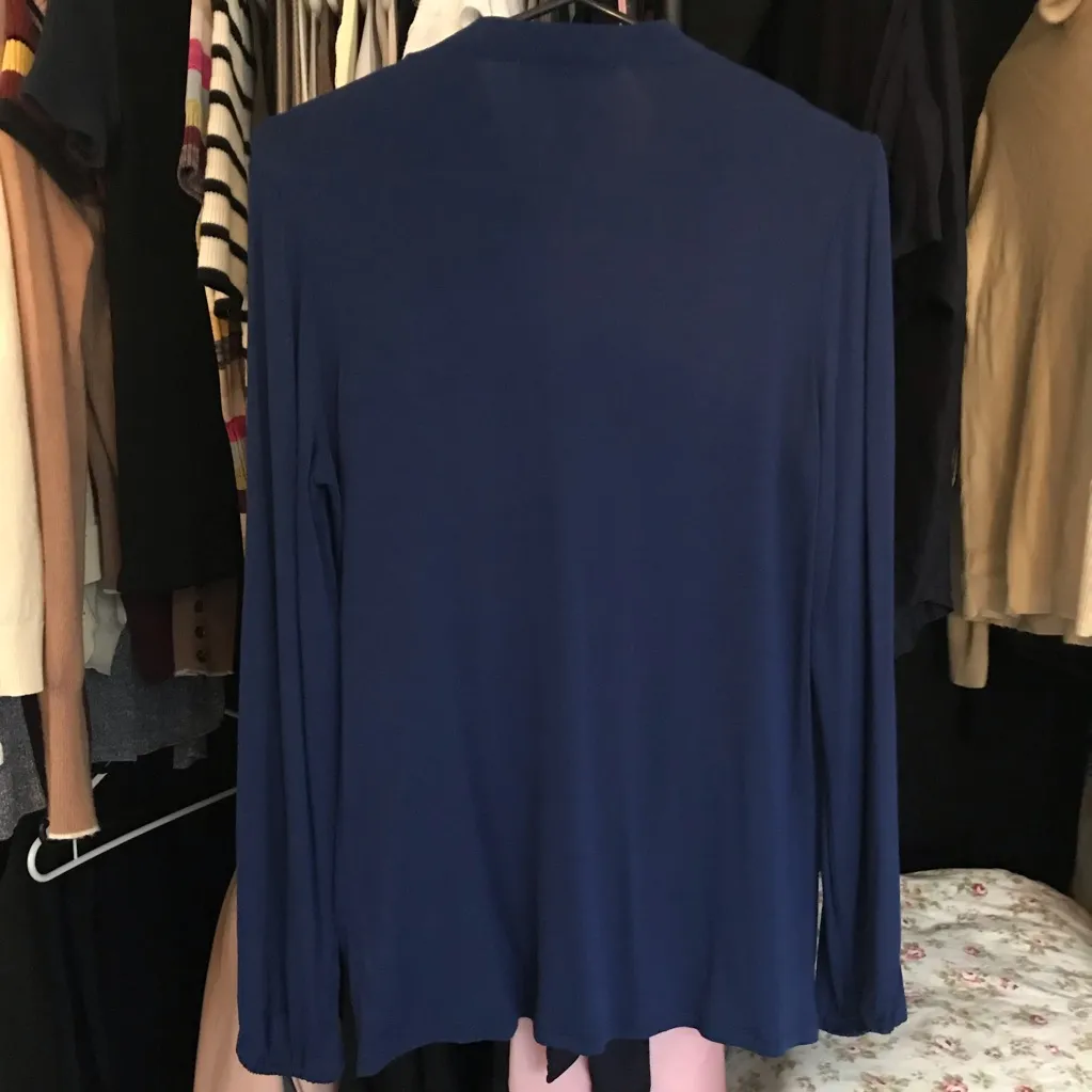 Michael Kors Tie Neck Blouse - Image 2