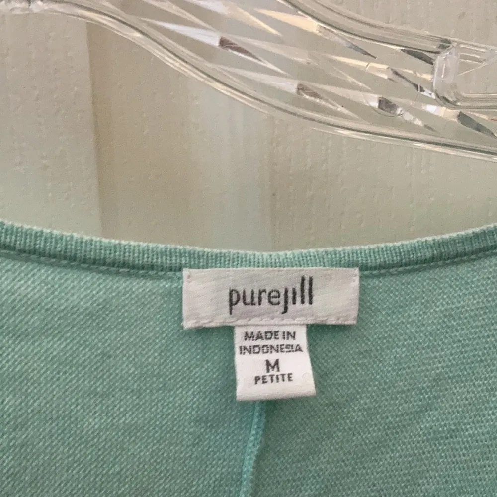 FINAL MARKDOWN Pure Jill Oversized sharkbite top petite medium Size undefined - Image 3