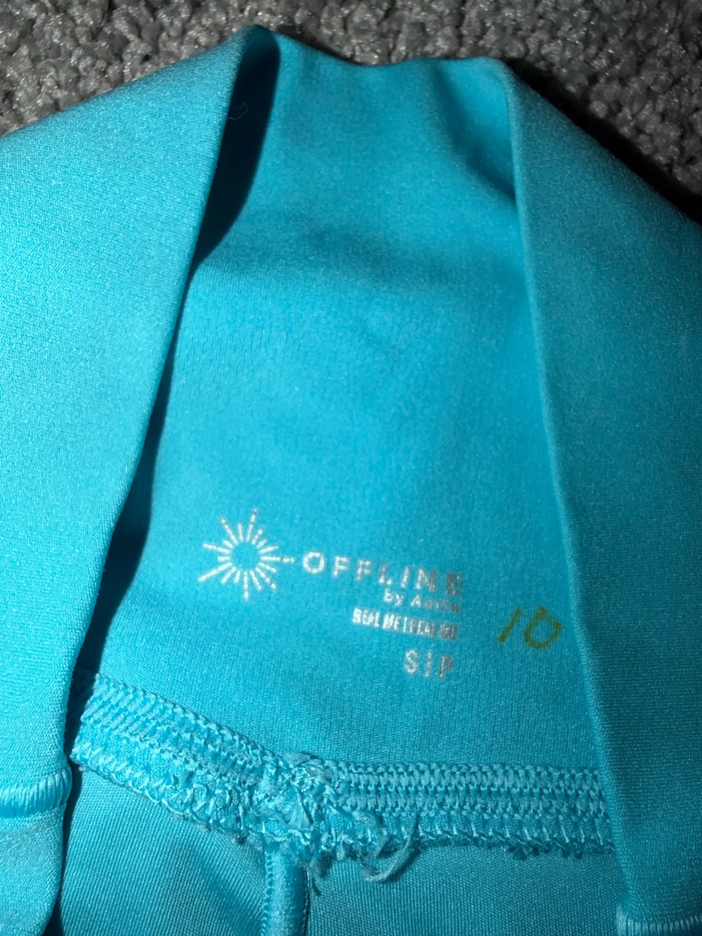 Aerie blue crossover shorts - Image 5