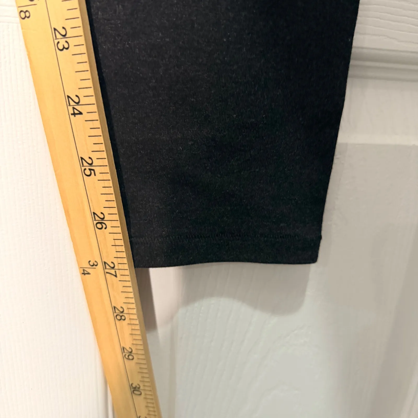 NWT SKIMS Outdoor Basics Legging Onyx Black L Activewear Athleisure 27" inseam - Image 7