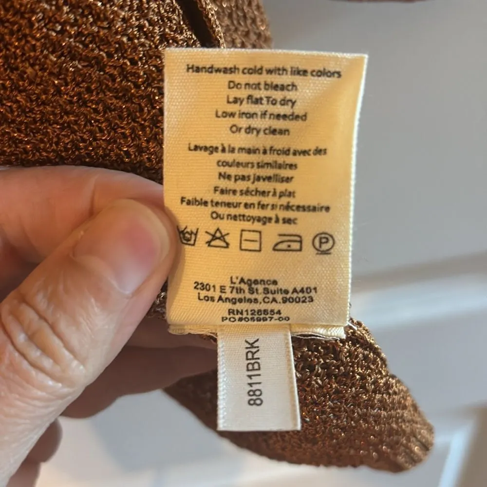 L'AGENCE Juni Tassel Belt Cardigan - Image 9