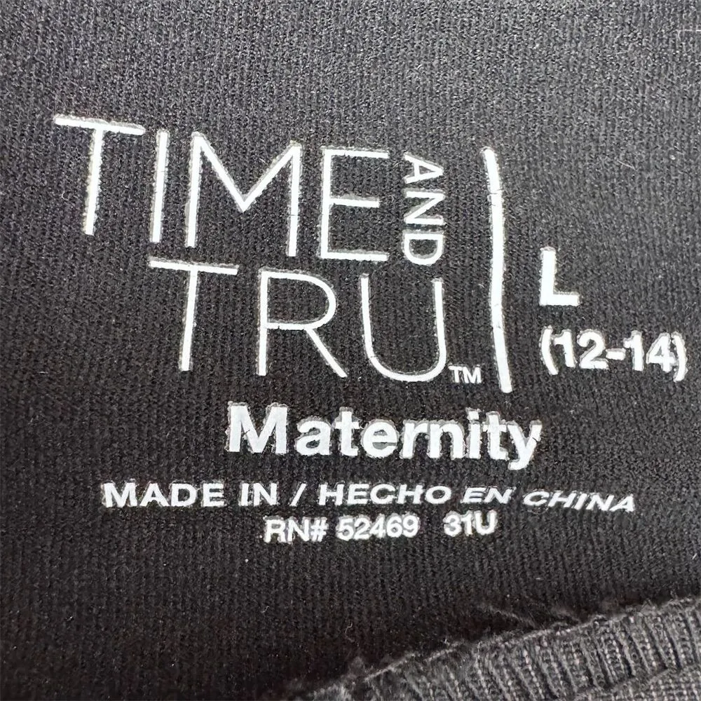 Women's Maternity Skinny Jeans Size Large Stretchy Denim - Image 3