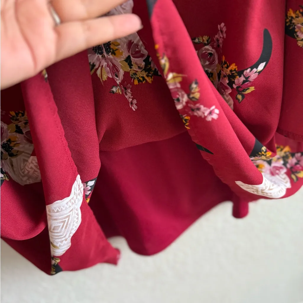 Altar'd State Crimson Dress Size M - Image 5