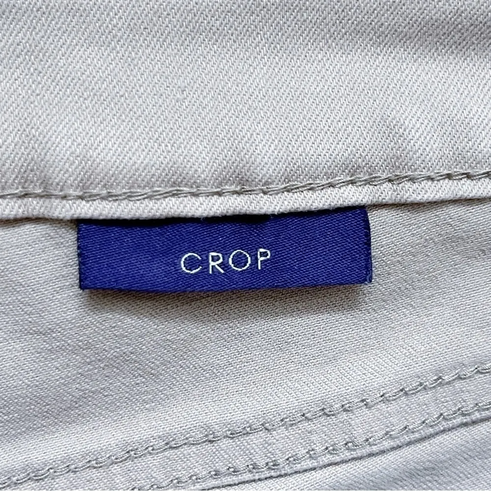 NYDJ‎ Mid-Rise Crop Jeans Pants in Cream, Size 2 (28x20) - Image 4