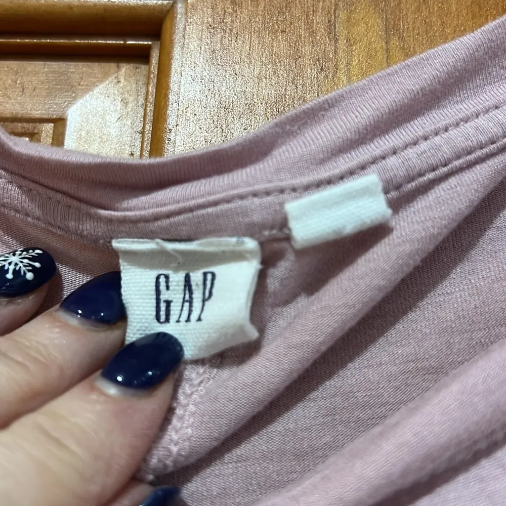 Gap Pink Long Sleeve Tee Shirt - Image 2