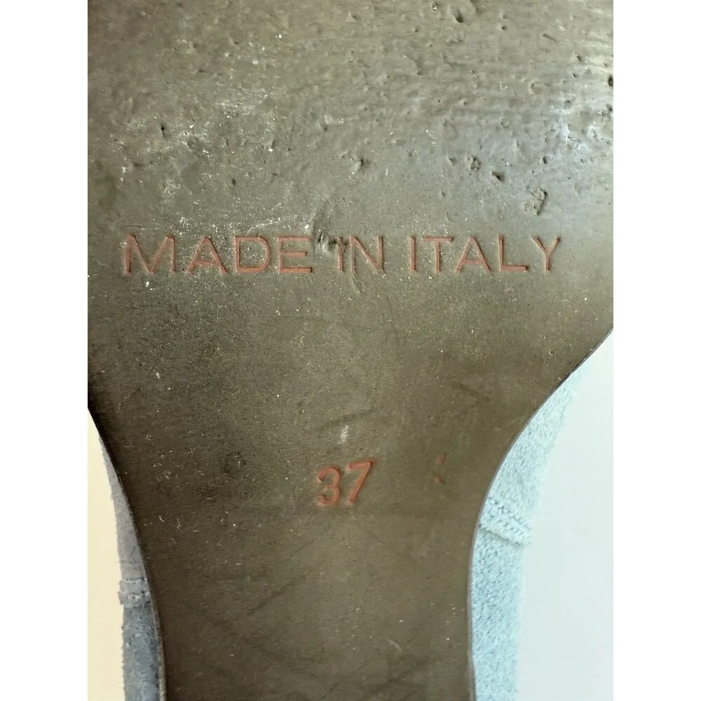 Sarah Jessica Parker SJP Surge Suede Ankle Booties Green Boots Size 6.5 - Image 5