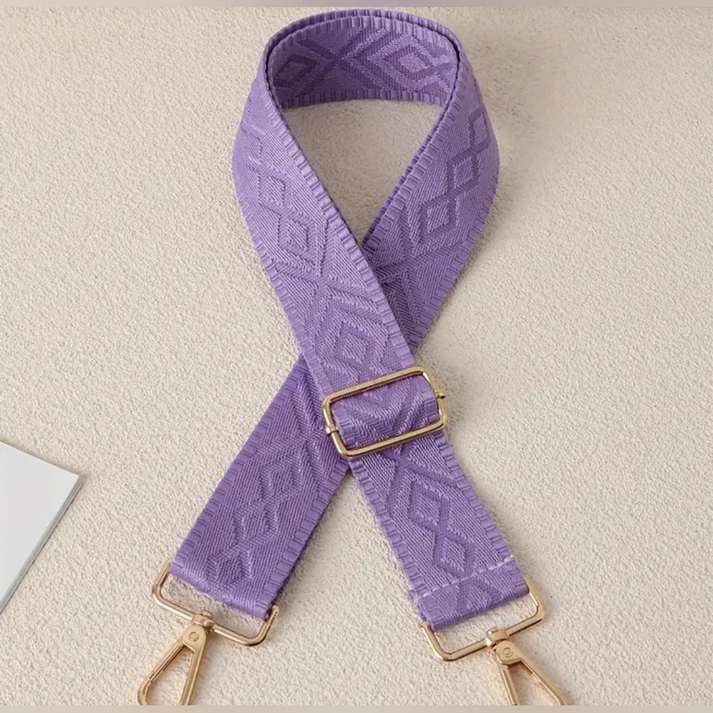 Ice Cream Truck Novelty Purse with Purple embroidered Crossbody Strap Pink - Image 9