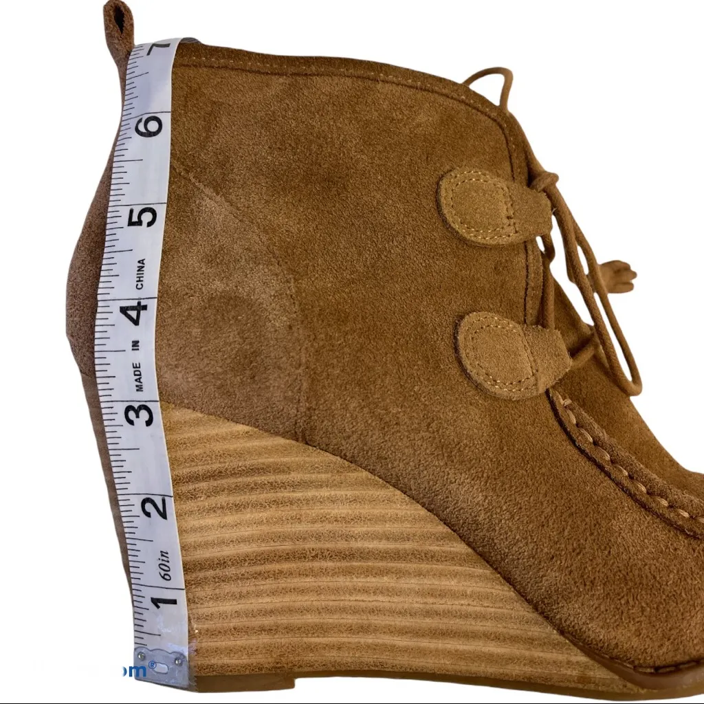 Lucky Brand  ysabel suede wedge boot - Image 7