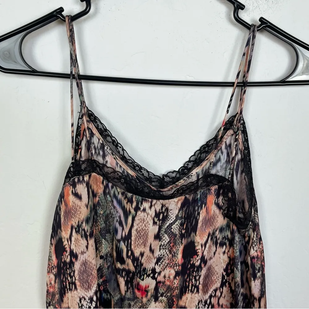 All Saints Nia Masala Silk Blend Camisole In Blush Pink - Image 5