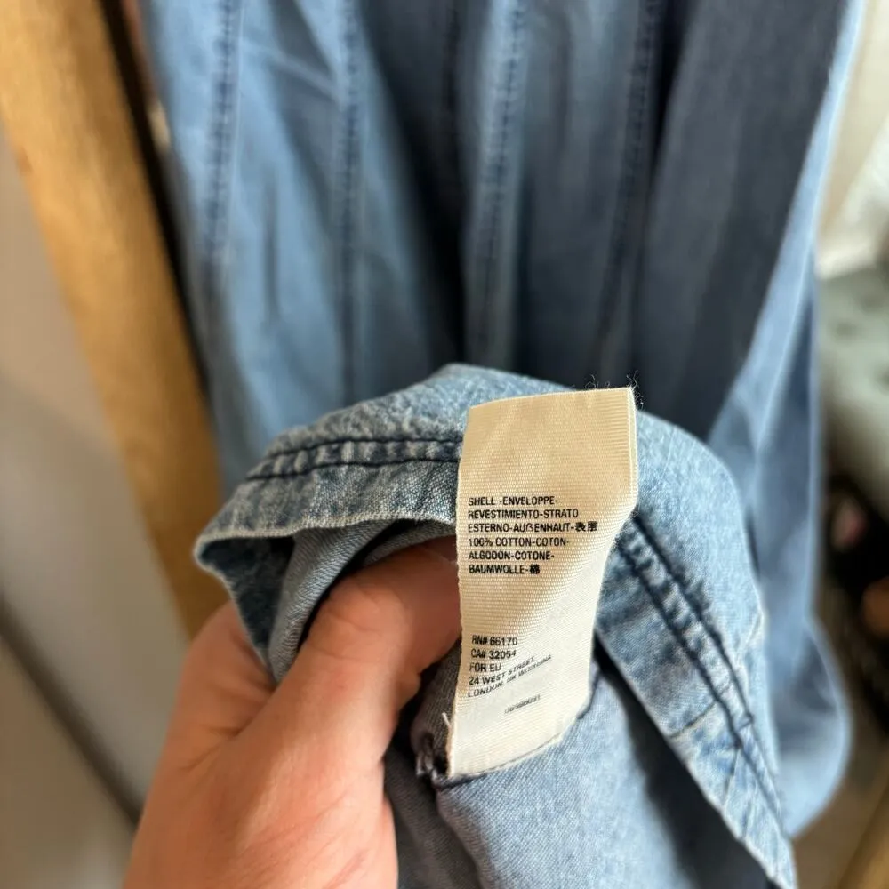 Free People Blue Jean Baby Maxi Dress - Image 5