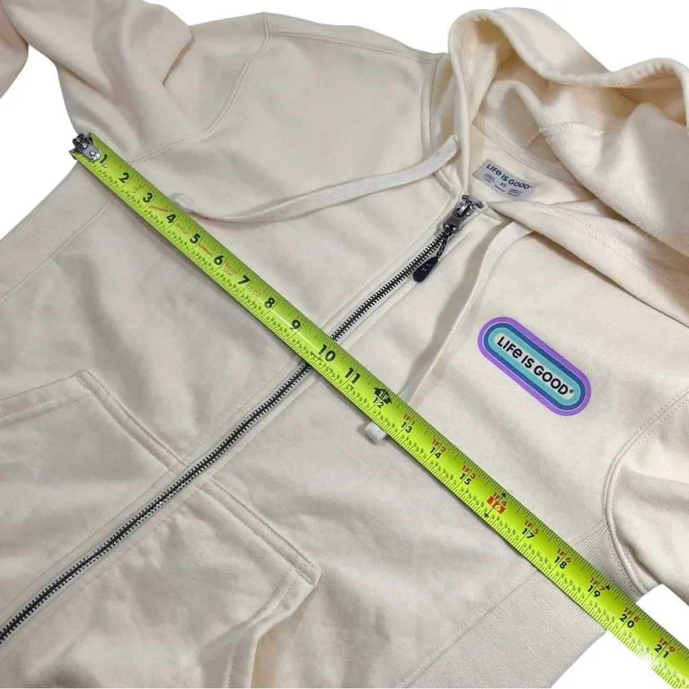 Life is Good Crusher Flex Retro Stacked Life is good spellout hoodie sweatshirt - Image 9