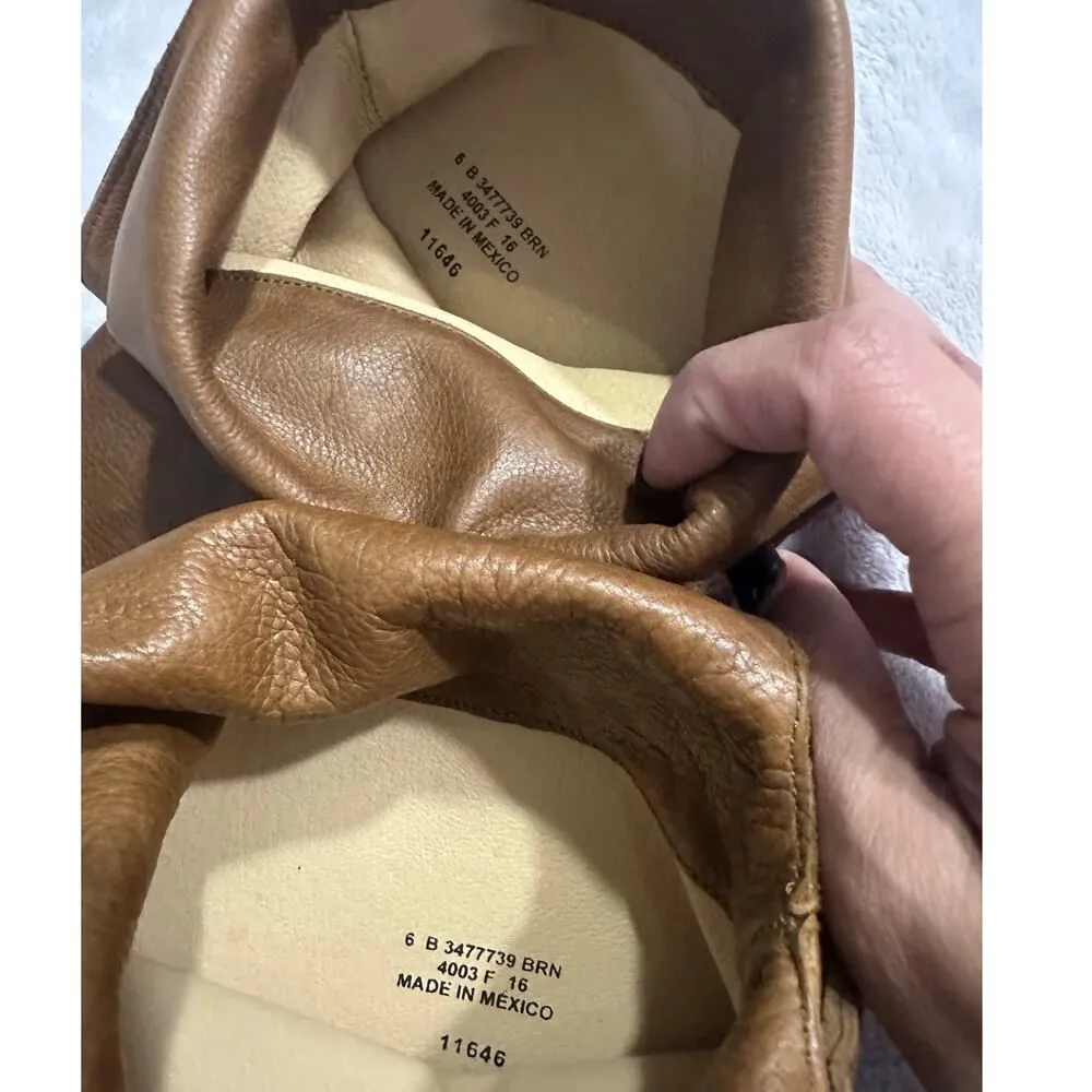 Frye Shirley Leather Riding Boots Women's Size 6B Brown Over-the-Knee Western - Image 14