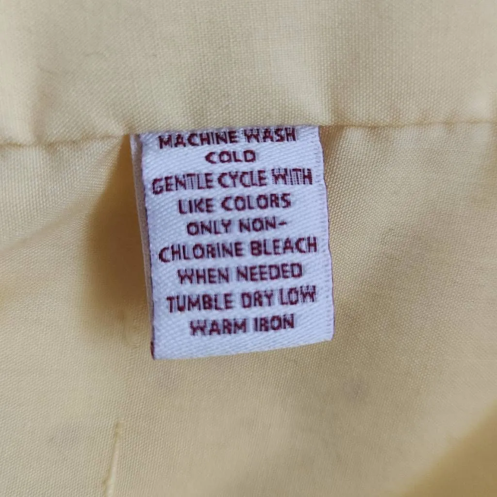 JM Collection Yellow Eyelet Lace Jacket Size 16 Lemon Yellow Lace Jacket - Image 7