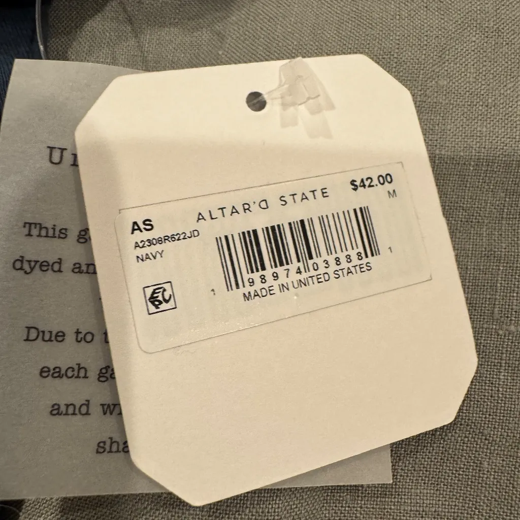 NWT Altar'd State Brazil Baby Tee - Image 4