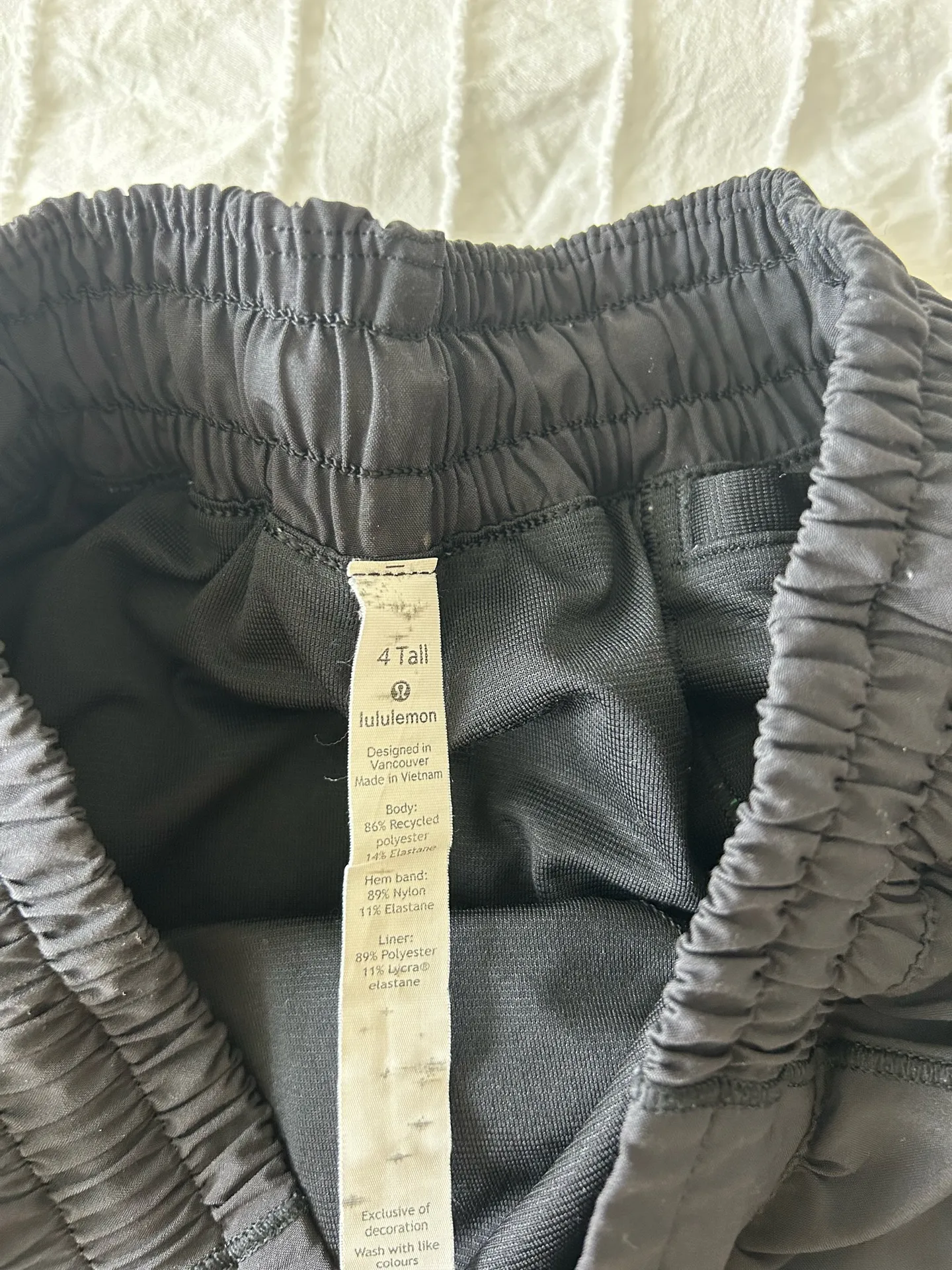 Lululemon Black Shorts Hotty Hot 4" - Image 2