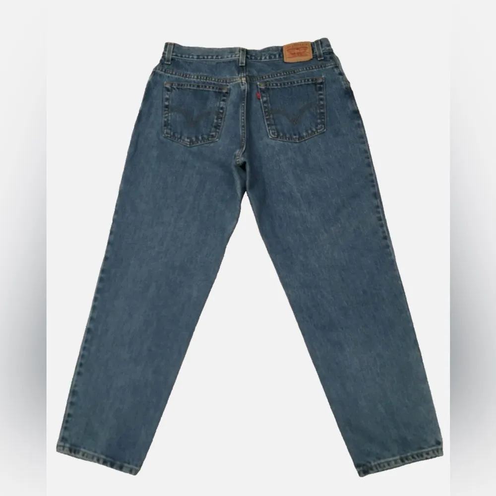 Levi's 550 Vintage 2006 Women's Relaxed Tapered Denim Jeans - Image 2