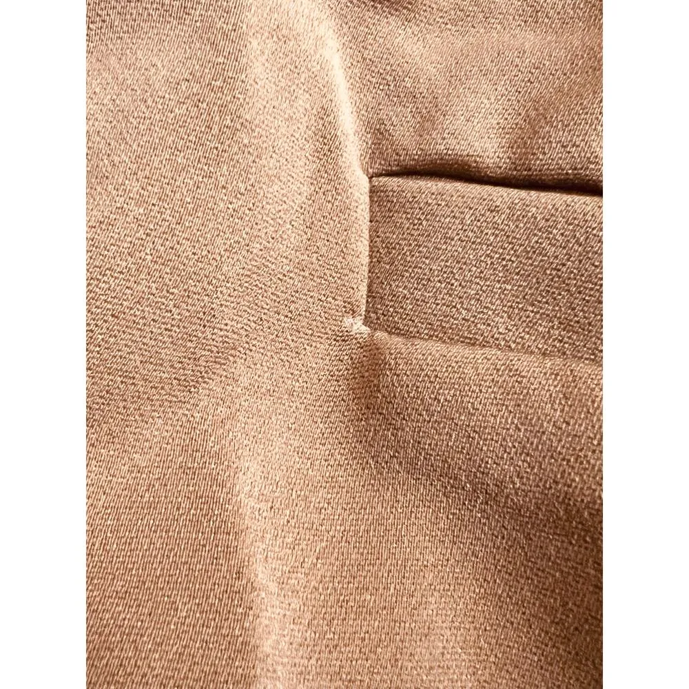 Focus 2000 womens size 8 31 X 32 dress pants camel color mid - Image 6