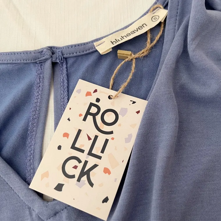 Bluheaven Periwinkle Blue Romper‎ - Image 2