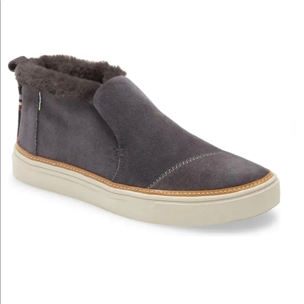 Toms Paxton Slip-On Chukka Sneaker in‎ Forged Iron Suede Size 7.5 - Image 8