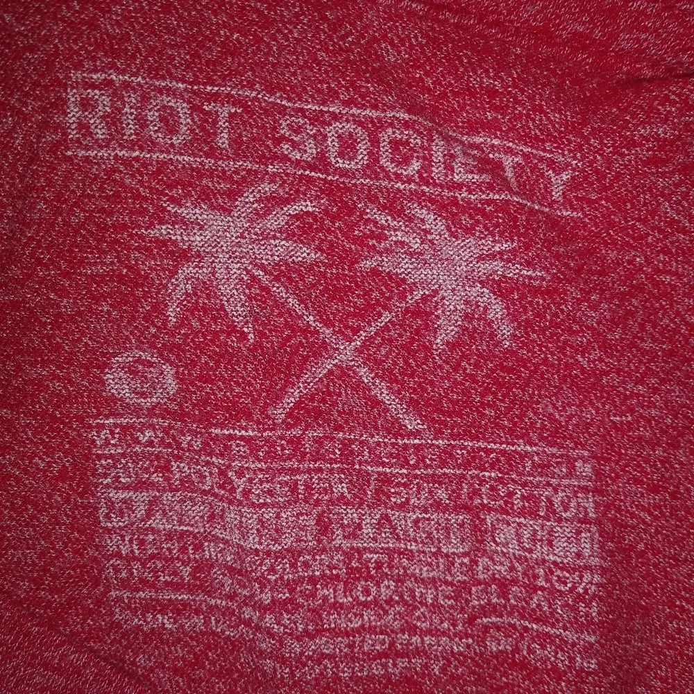 Riot Society S Red Goin Back to California Top - Image 2