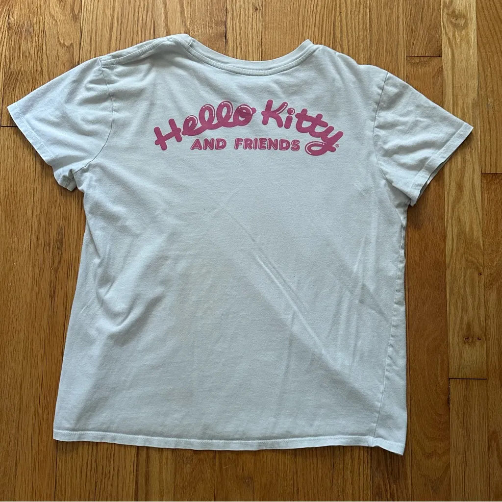 Sanrio Hello Kitty & Friends Milk Carton Tee (M) – Pastel Kawaii Aesthetic - Image 2