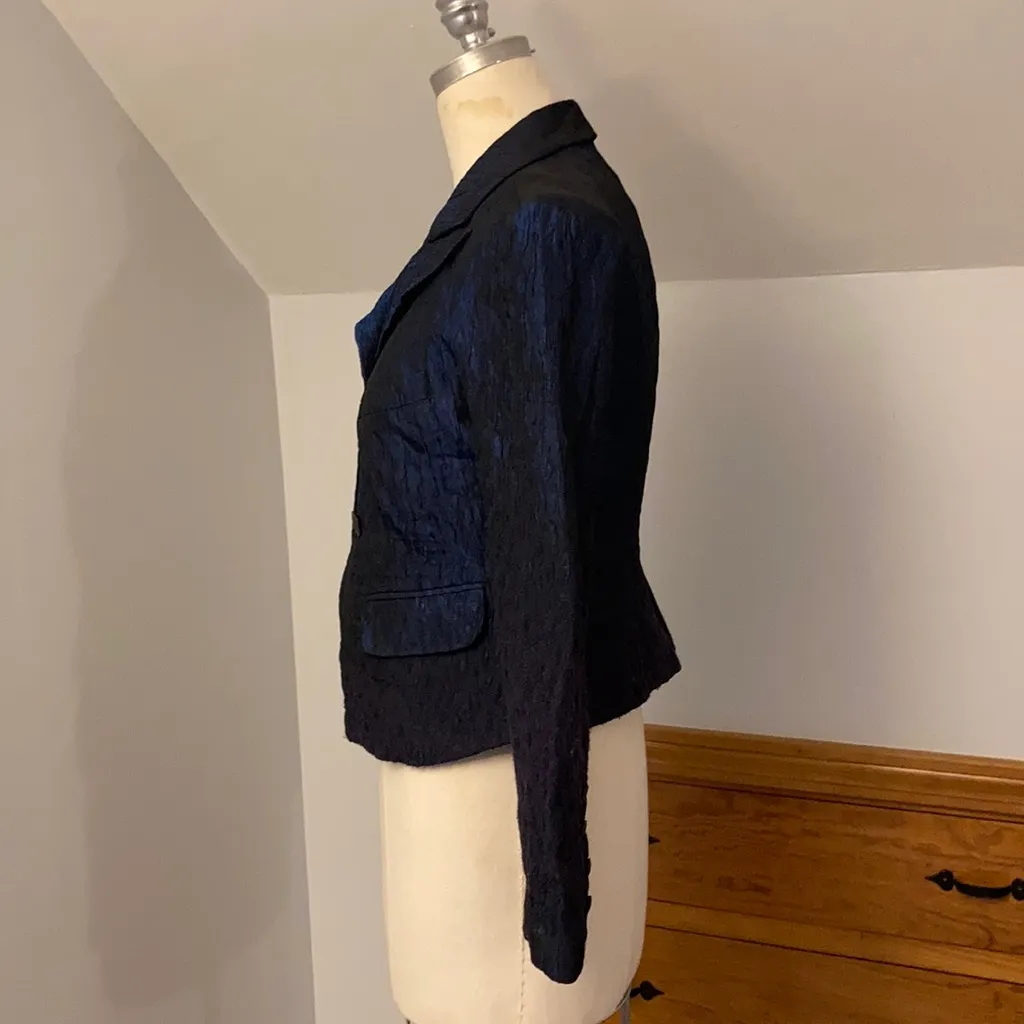 WALTER Iridescent‎ Ombré Jacket 8 Blue - Image 4