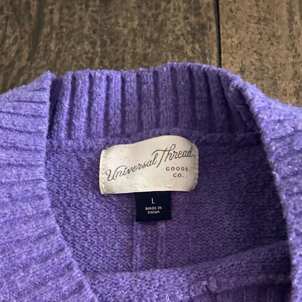 Universal‎ Thread Goods Co Sweater Size Large - Image 3