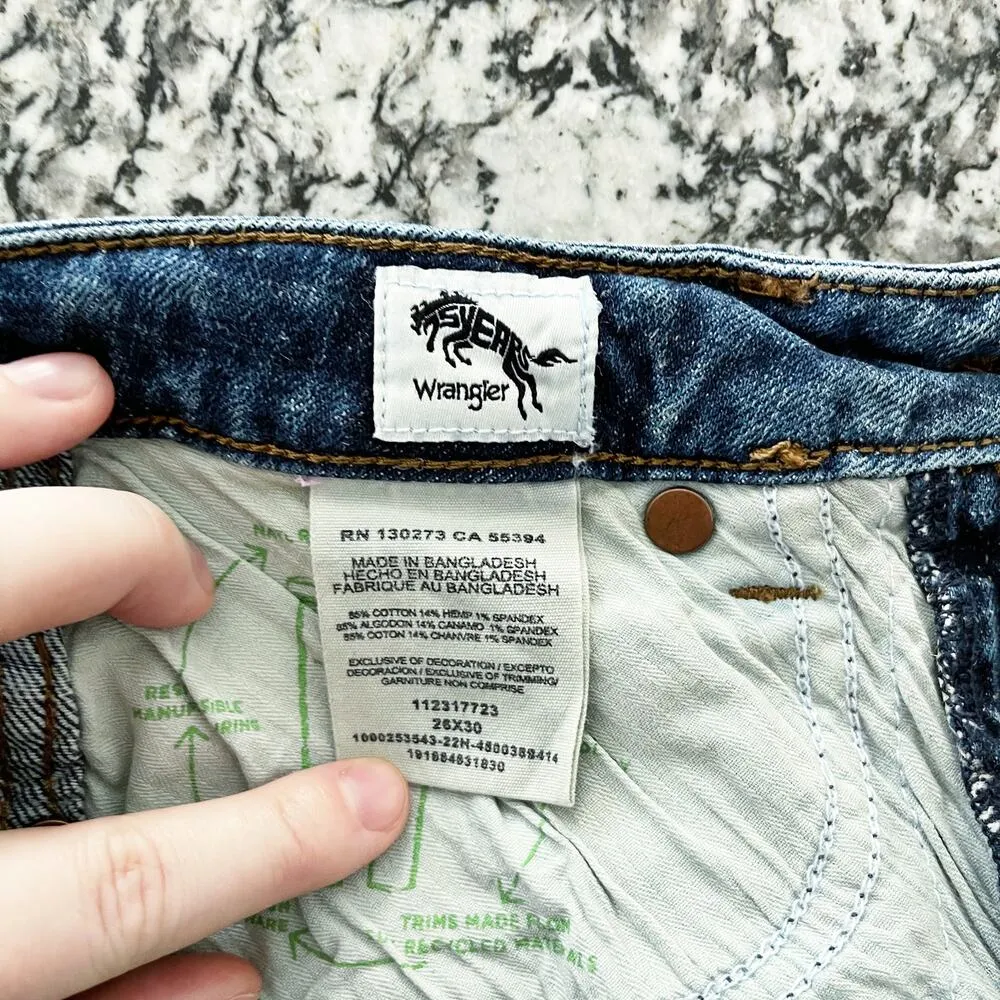 Wranger Retro Jean High Rise Flare Jeans in Jana - Image 9