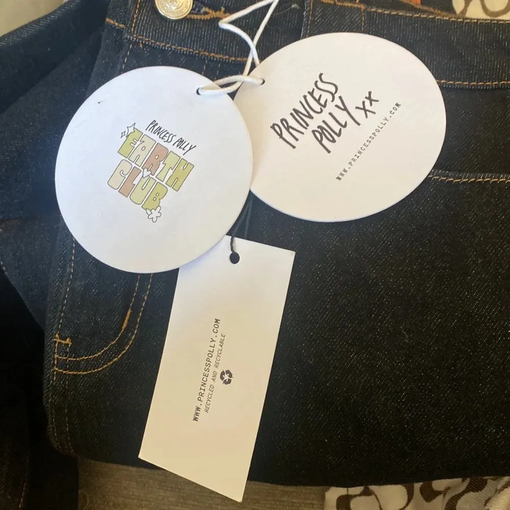 Princess Polly Jeans Women’s US 8 THE BREANNE 70S HIGH RISE JEAN BLACK NWT - Image 7