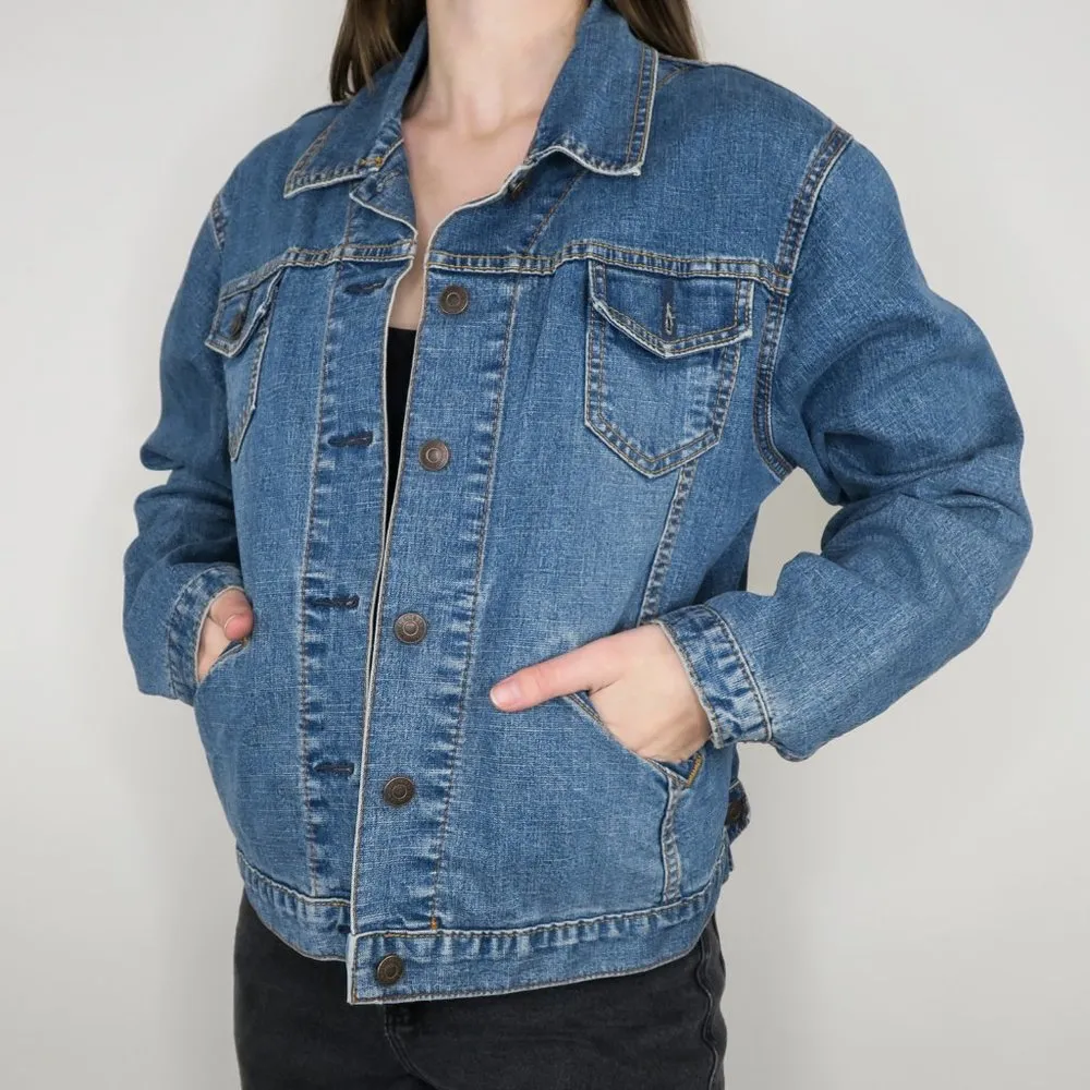 Vintage 90s Levi Strauss Signature Denim Jacket - Image 3