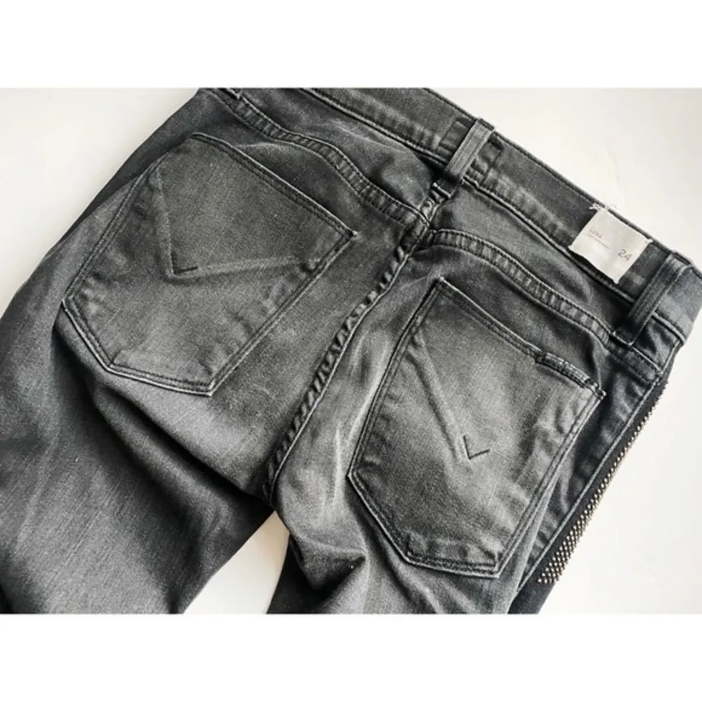 Hudson • Studded Luna Crop Super Skinny Jeans - Image 98