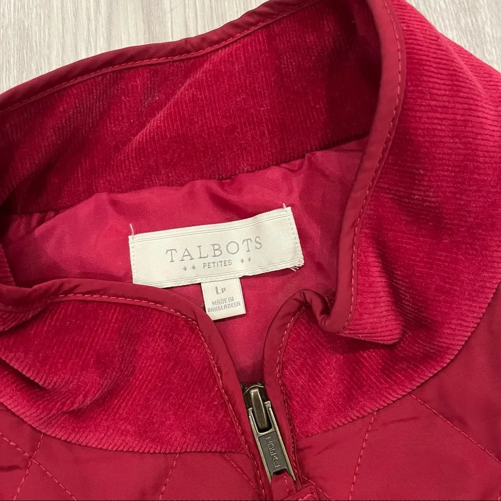 Talbots Quilted Vest Lp - Image 4