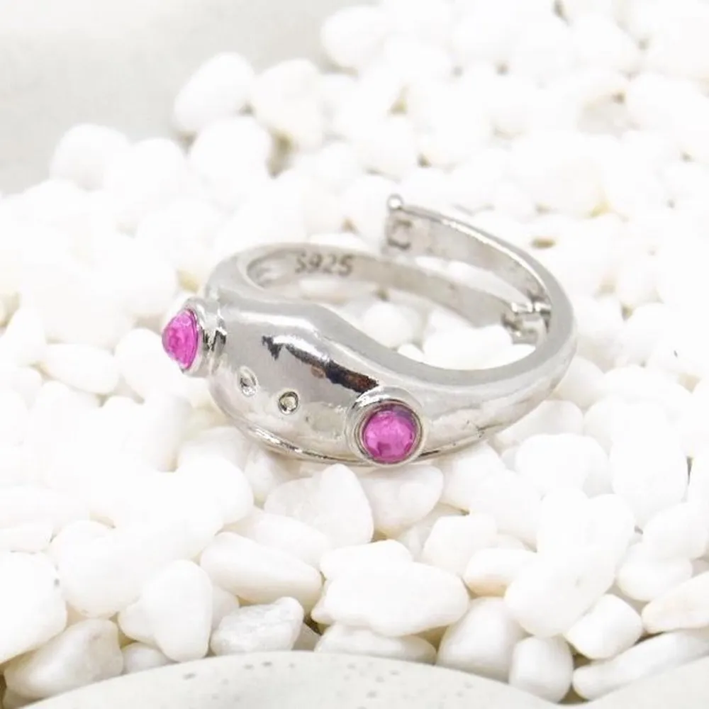 Silver Frog Ring - Image 4