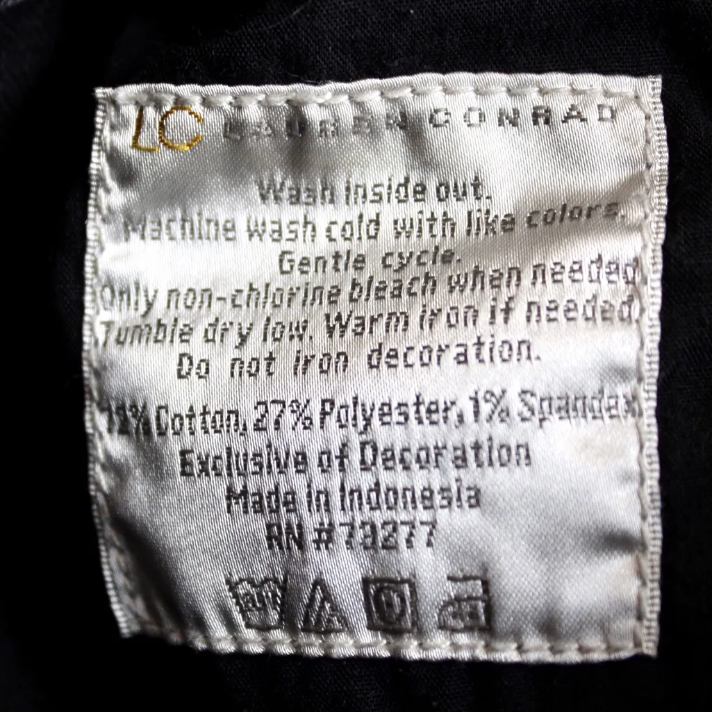 LC Lauren Conrad | Black Straight Leg Jeans - Image 4