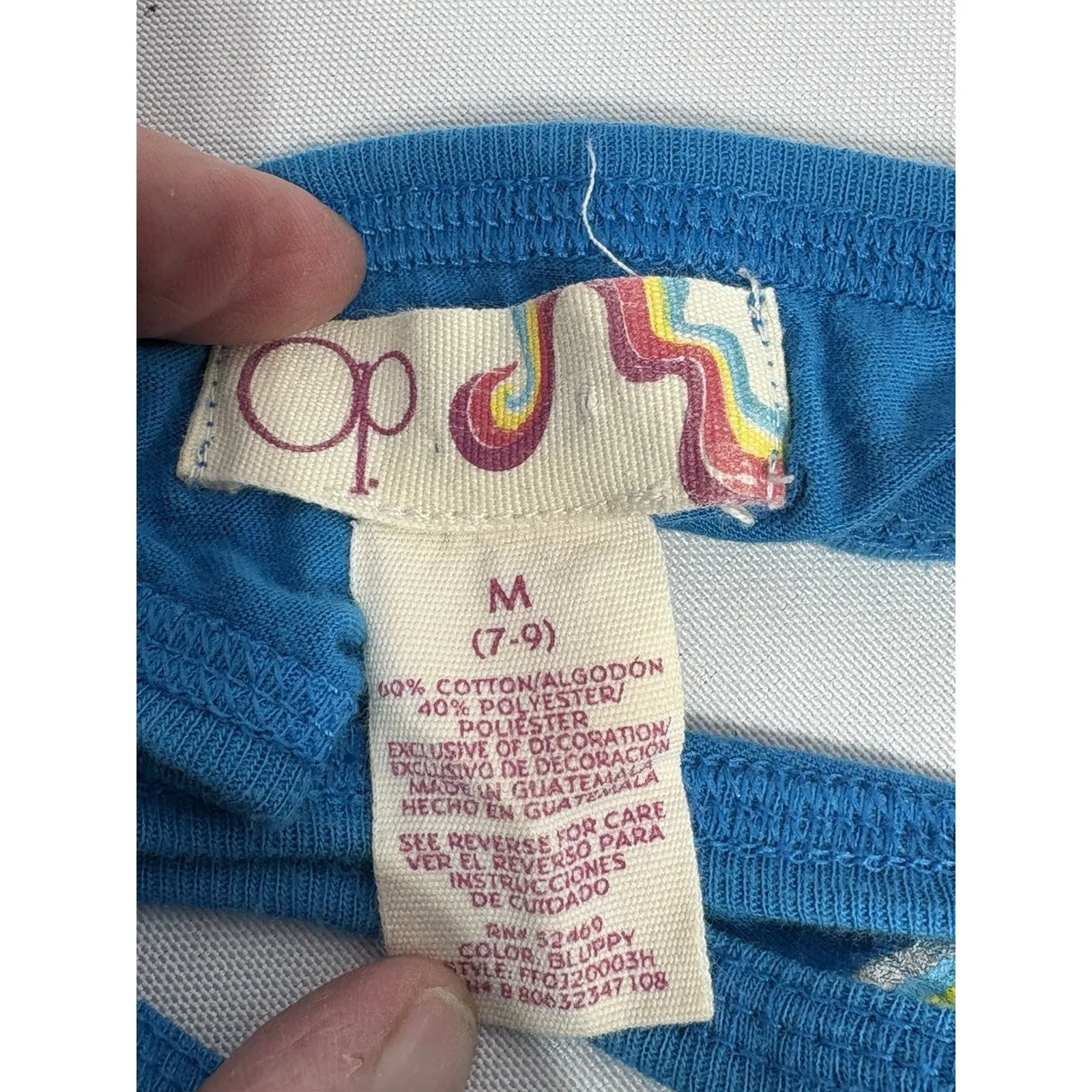 Ocean Pacific‎ OP Women's Racerback Tank Top Teal Blue Green Geometric Print M Size M - Image 8