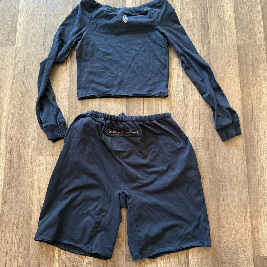 NWOT FREE PEOPLE Hot Shot Easy Set Blue - Image 9