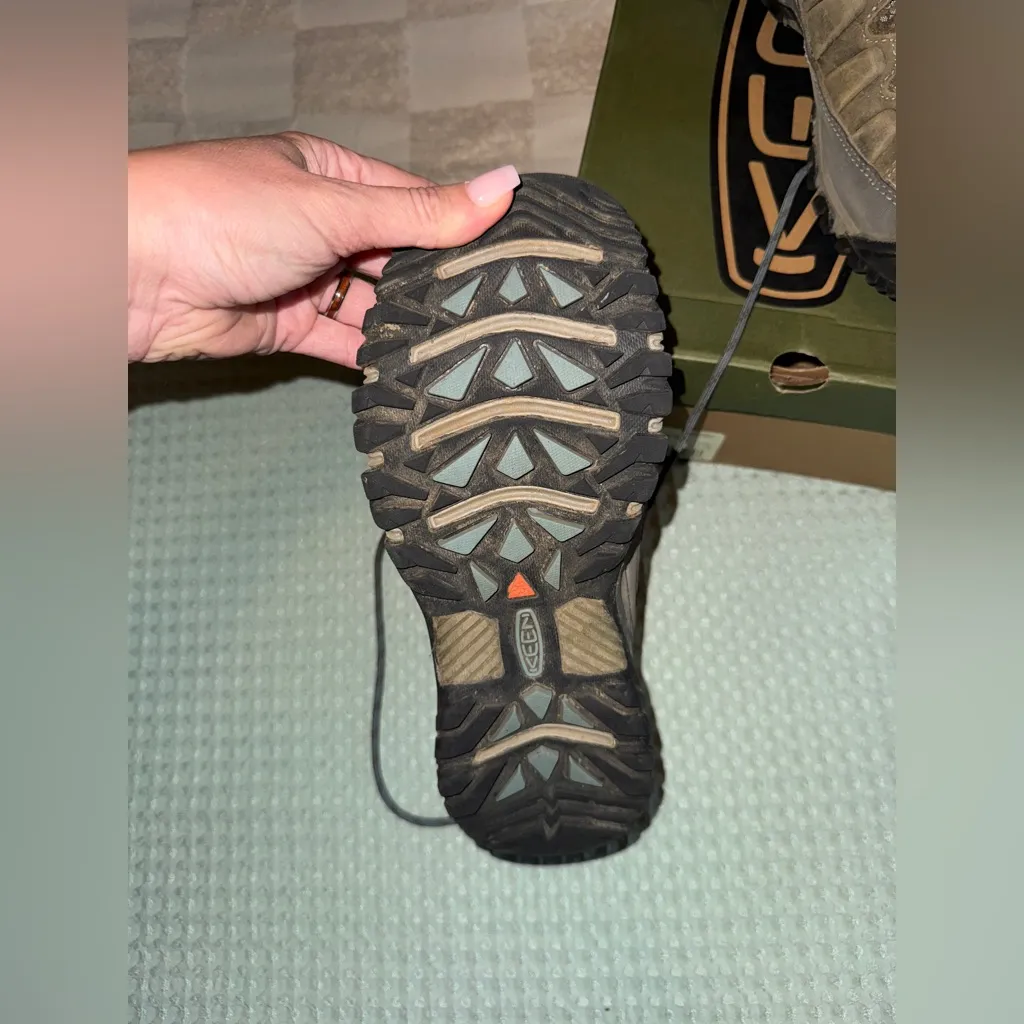 Keen Targhee III Waterproof Hiking Boots Women's Trail Outdoor Brown 8.5 - Image 3