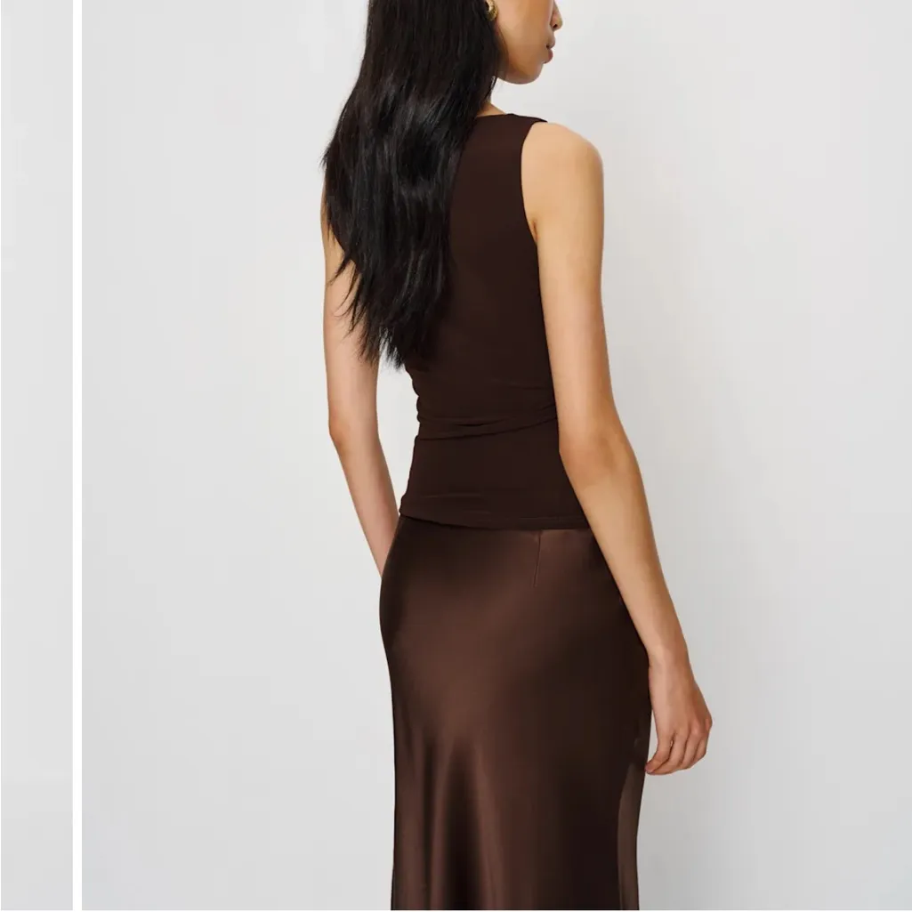 NWT Reformation Rosie Brown Knit Top - Image 2