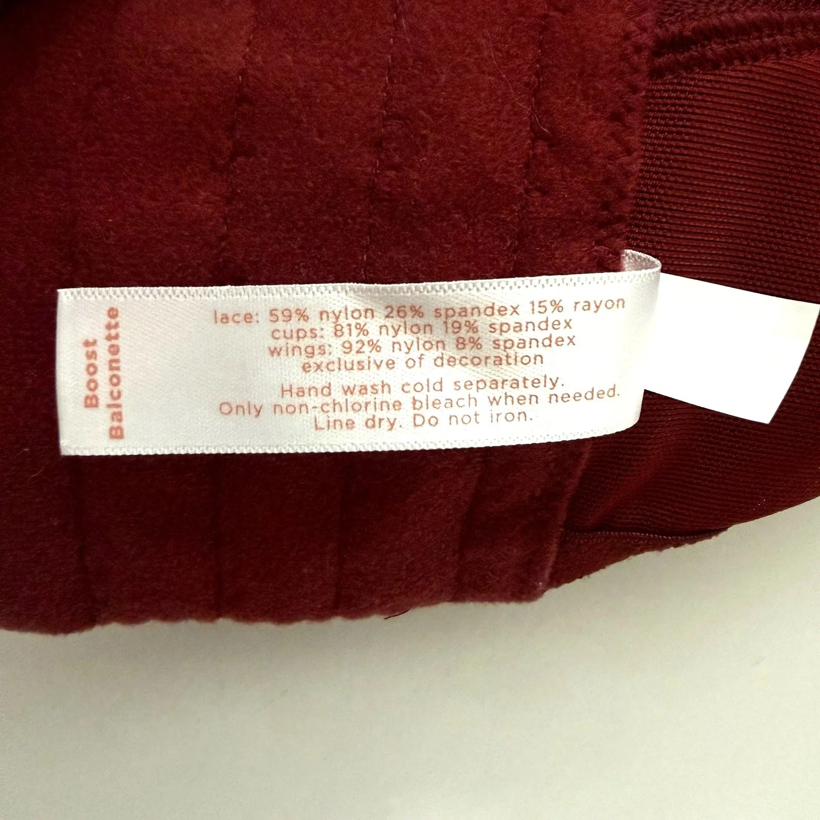 New Cacique Bra 50 DD Boost Balconette Lace Push Up Underwire Retro Pinup Sexy - Image 8