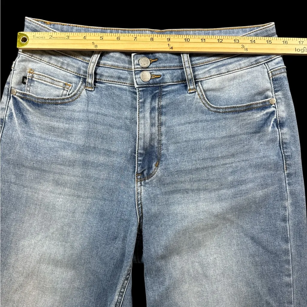 Judy Blue Judy‎ Blue Double the Cool Wide Crop Jeans with Cooling Technology - Image 3
