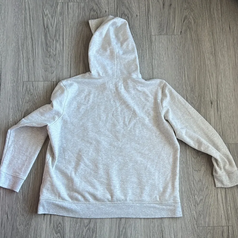 GAP Red and Black Plaid and Cream Hoodie Size XXL - Image 6