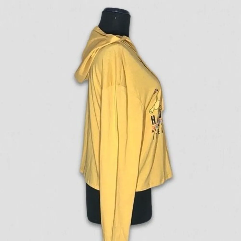 Disney The Lion King Hooded Sweatshirt Hakuna Matata Gold XS - Image 3